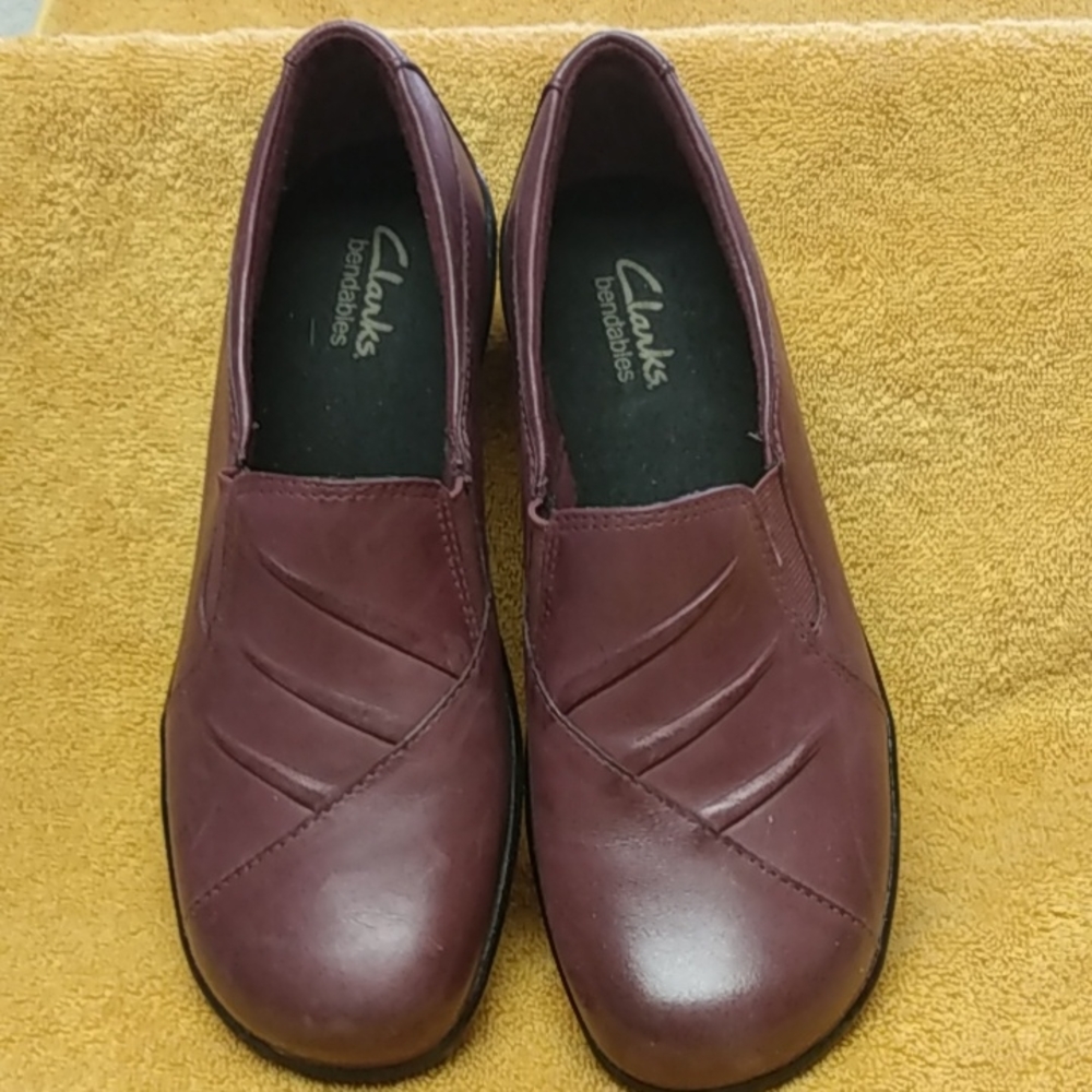 Clarks women's leather shoes